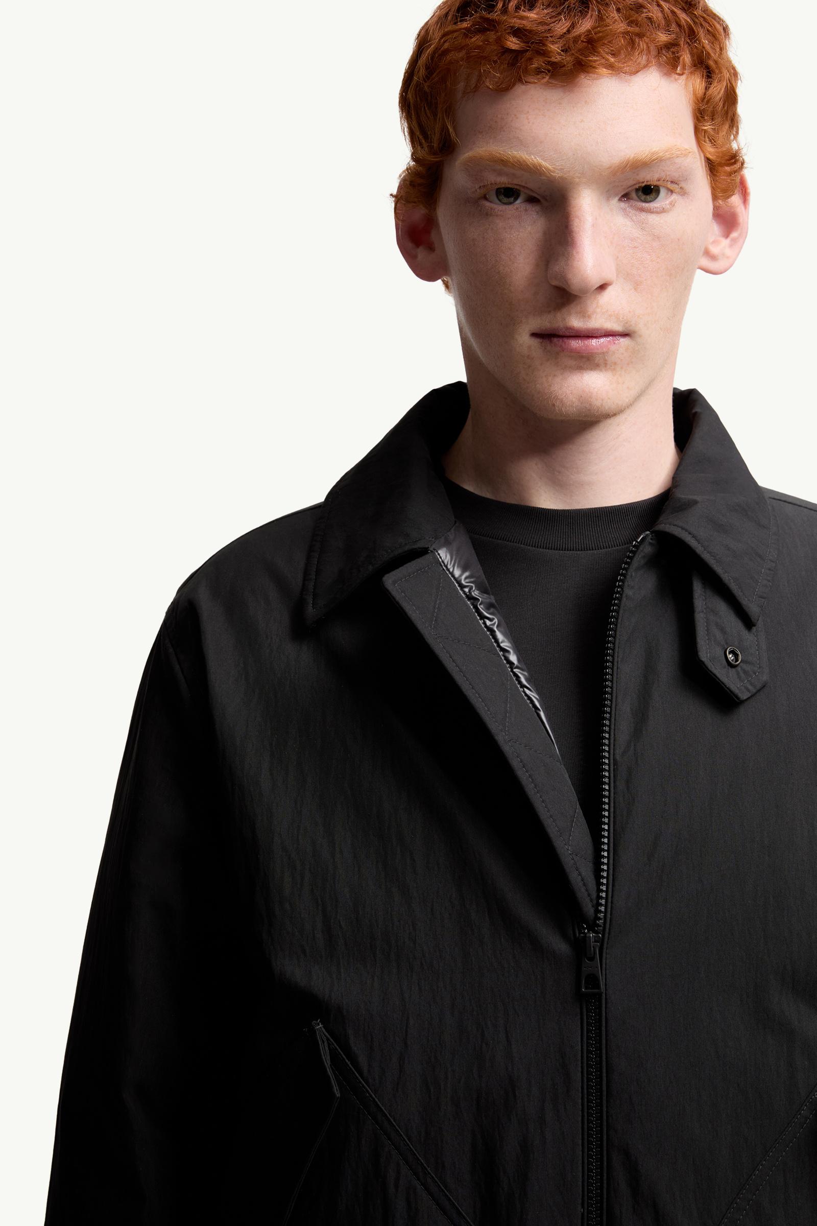 Black Volkuri Down Bomber Jacket - Short Down Jackets for Men