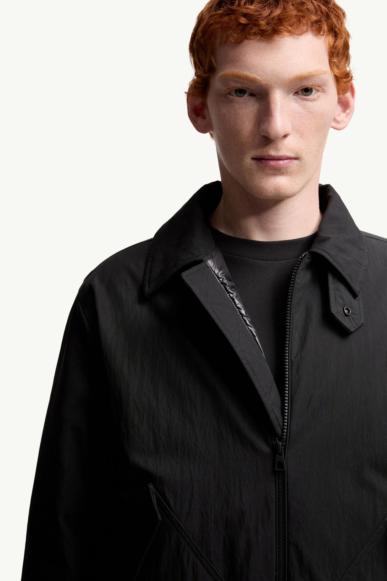 Volkuri Down Bomber Jacket Men Black Moncler 6