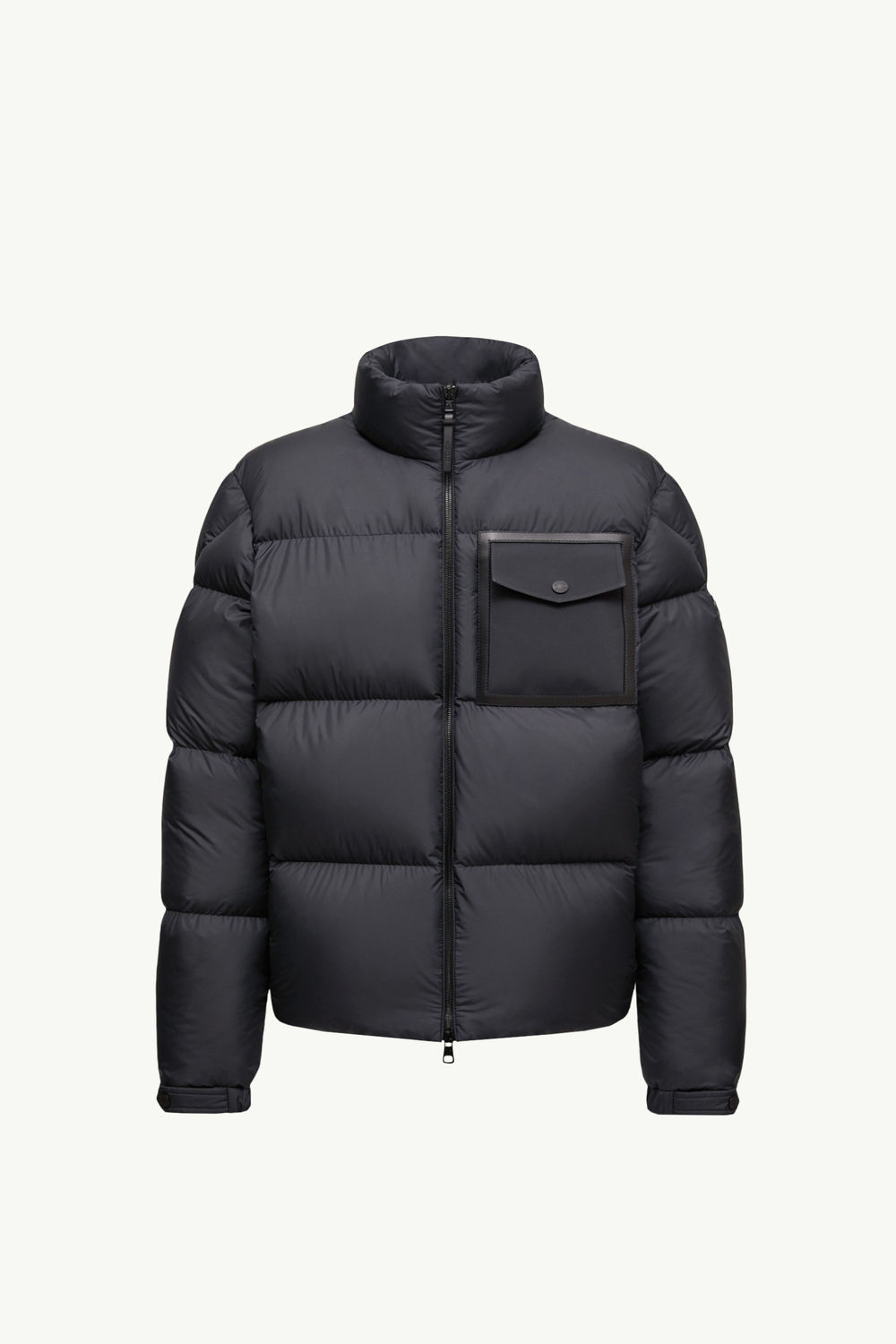 Chinon Square-Quilted Short Down Jacket Men Black Moncler 2