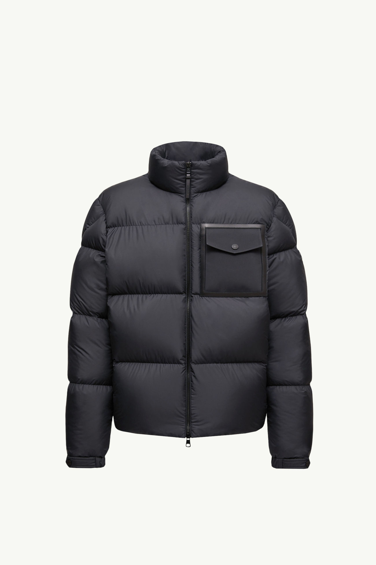 Chinon方形絎縫短身羽絨外套 男士 黑色 Moncler 2