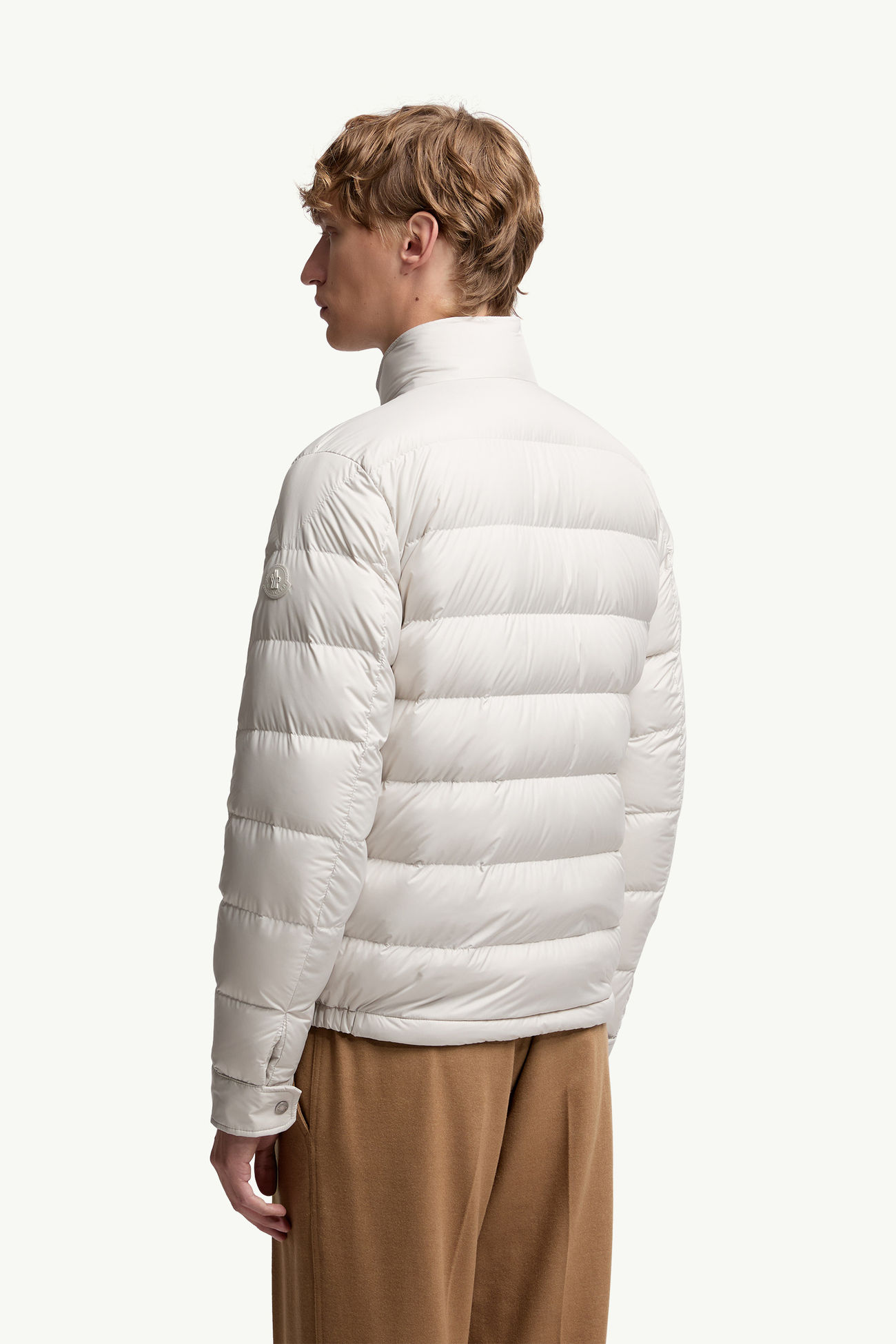 Plumífero corto Phrier Hombre Gris Hielo Moncler 4