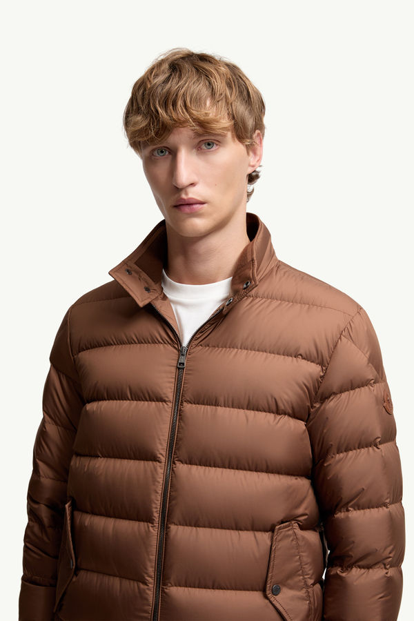 Phrier Short Down Jacket Men Brown Moncler 5