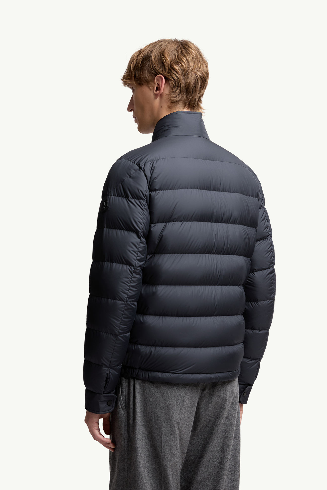 Phrier kurze Daunenjacke Herren Navyblau Moncler 4