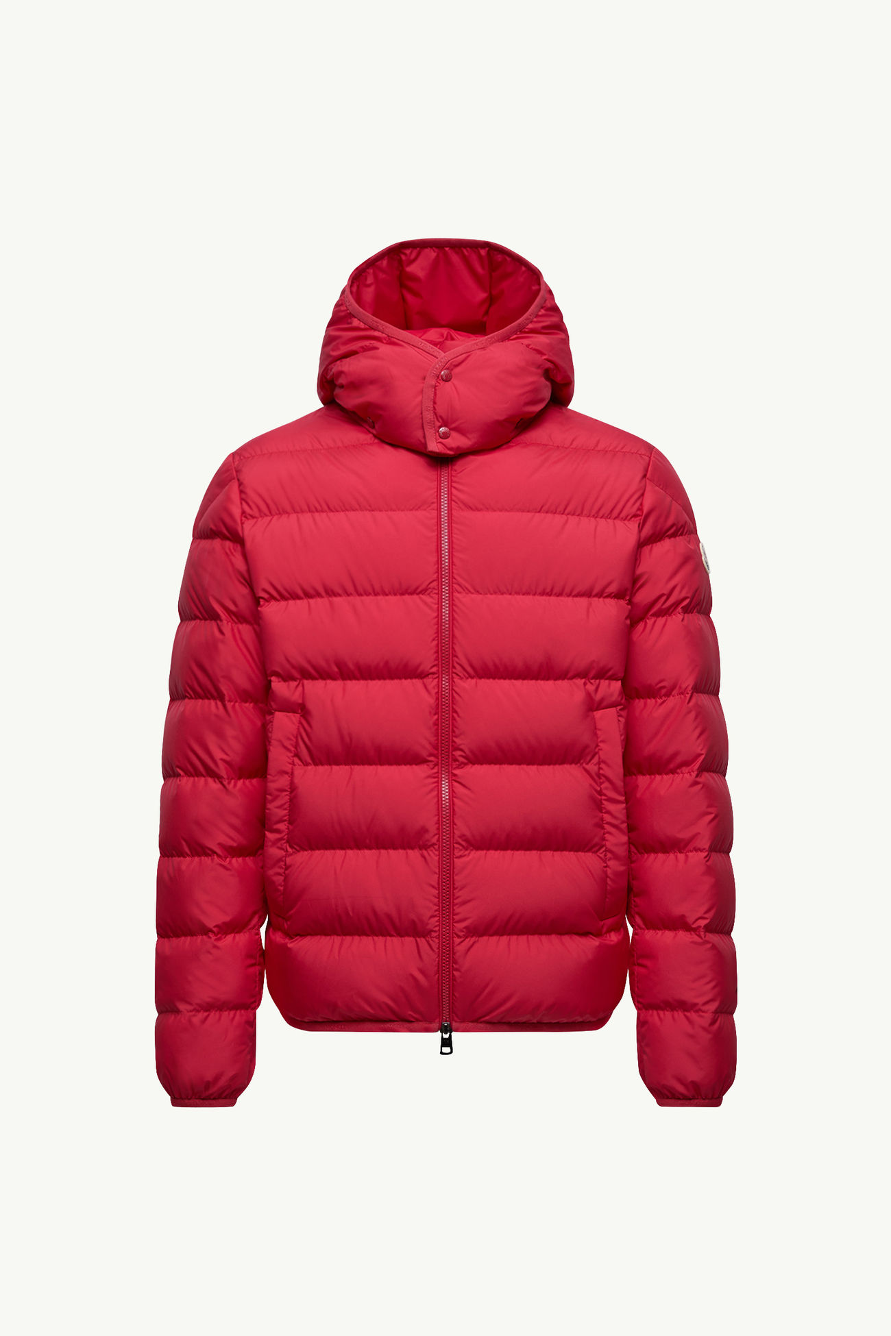 Montbrocq Hooded Short Down Jacket Men Red Moncler 2