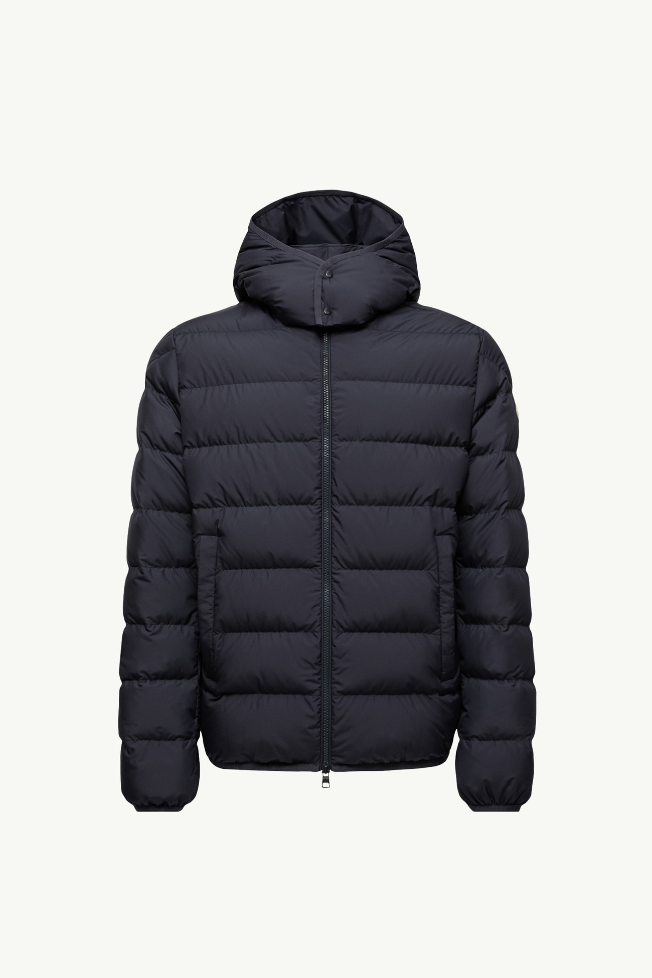 Plumífero corto con capucha Montbrocq Hombre Azul marino Moncler 2