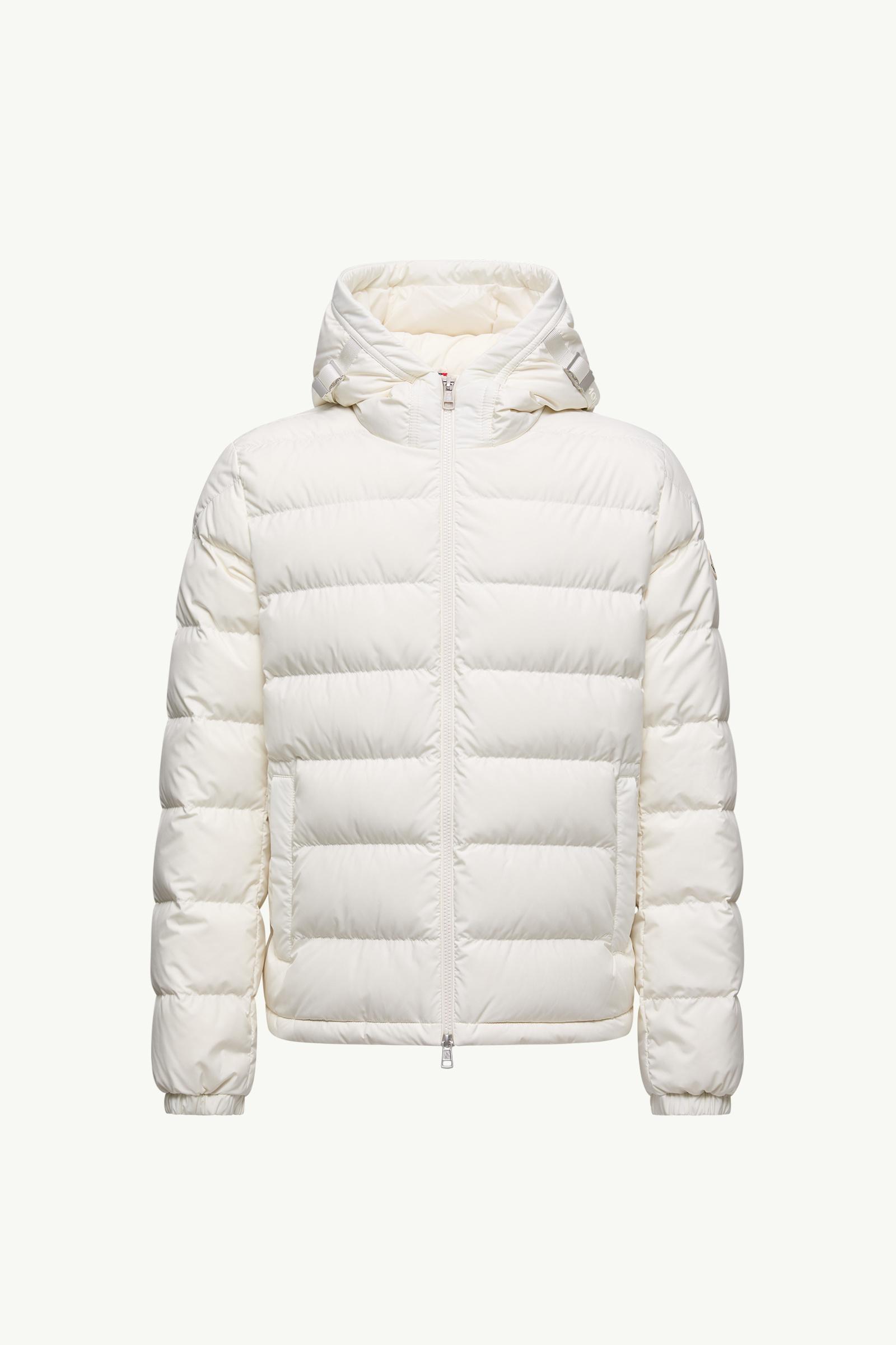 Laveraet ショートダウンジャケット メンズ ホワイト Moncler