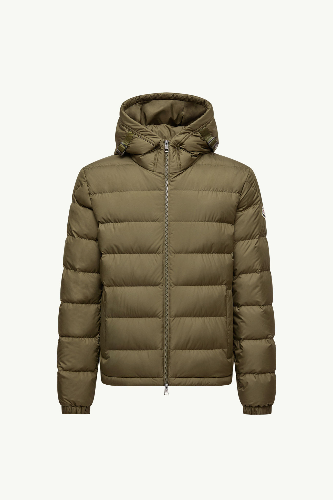 Plumífero corto con capucha Laveraet Hombre Verde Oliva Moncler 2