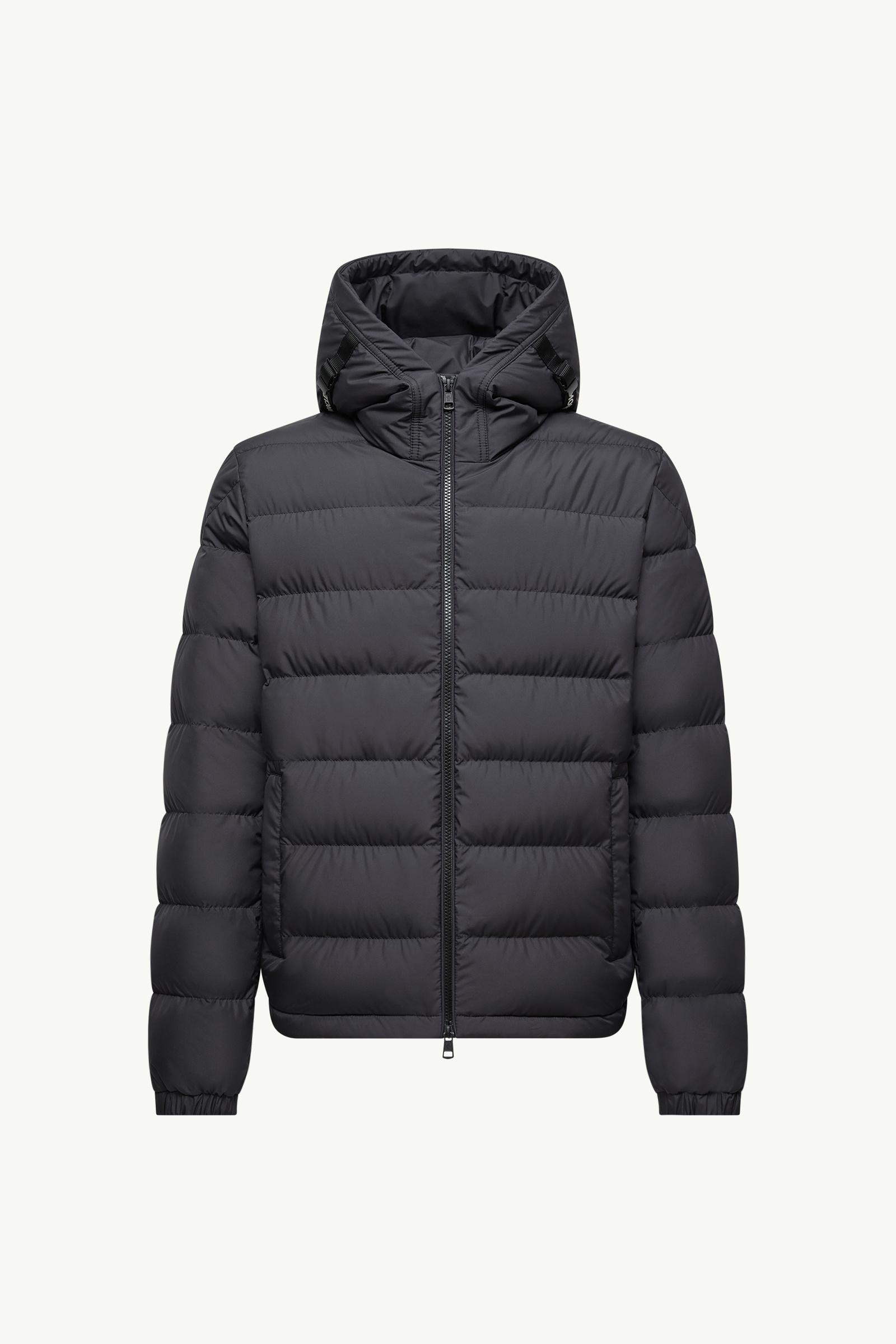モンクレール LAVEDA ダウンジャケット アウター Black Laveraet Hooded Short Down Jacket - Short Down Jackets for