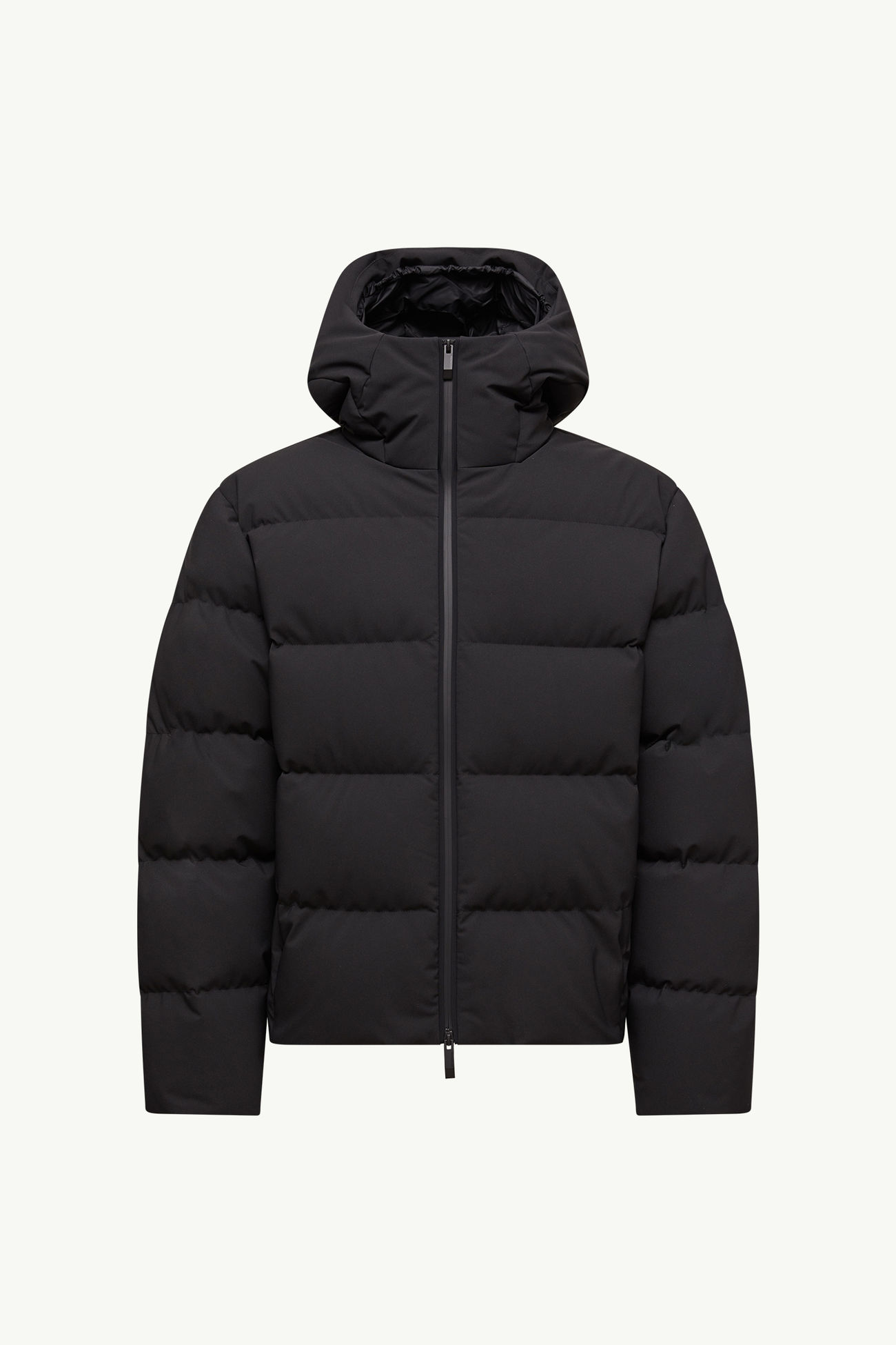 Languedoc Hooded Short Down Jacket Men Black Moncler 2