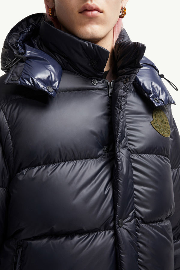 Cycloneショートダウンジャケット メンズ ダークブルー Moncler 7