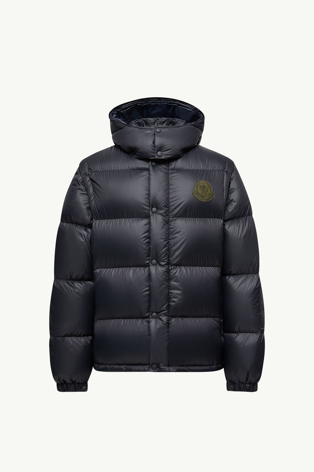 Cyclone 2-in-1 Hooded Short Down Jacket Men Dark Blue Moncler 2