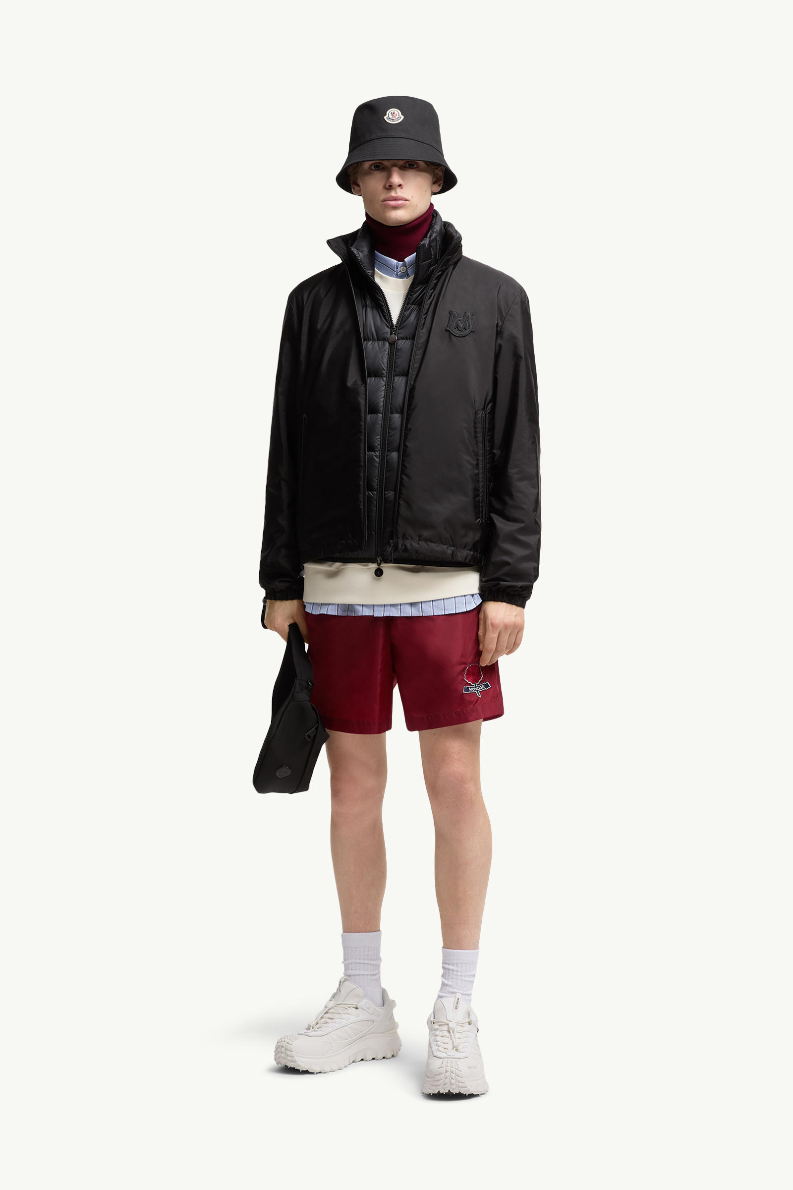 Giacca Ouge Uomo Nero Moncler 0