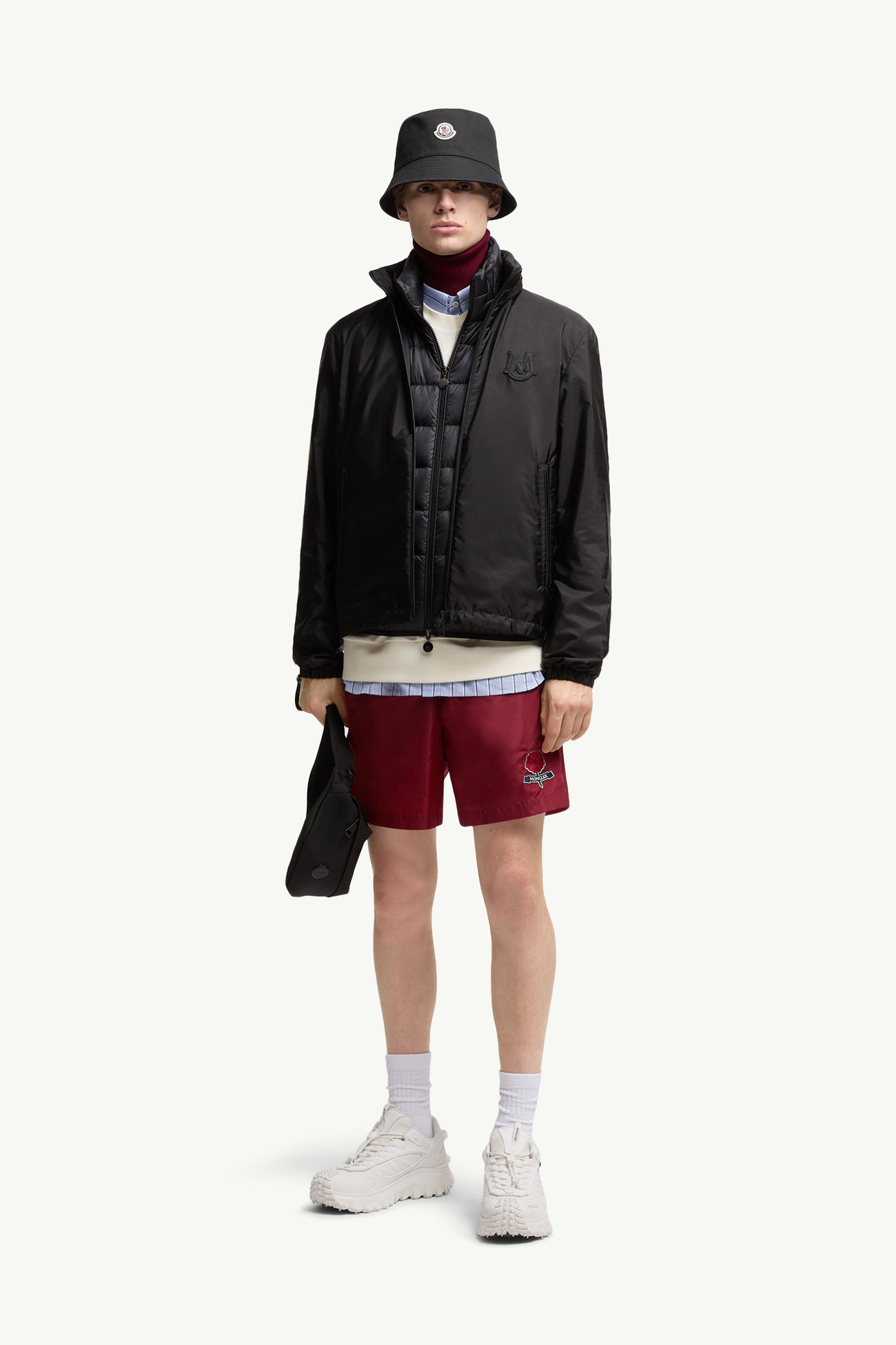 Ouge Jacke Herren Schwarz Moncler 0