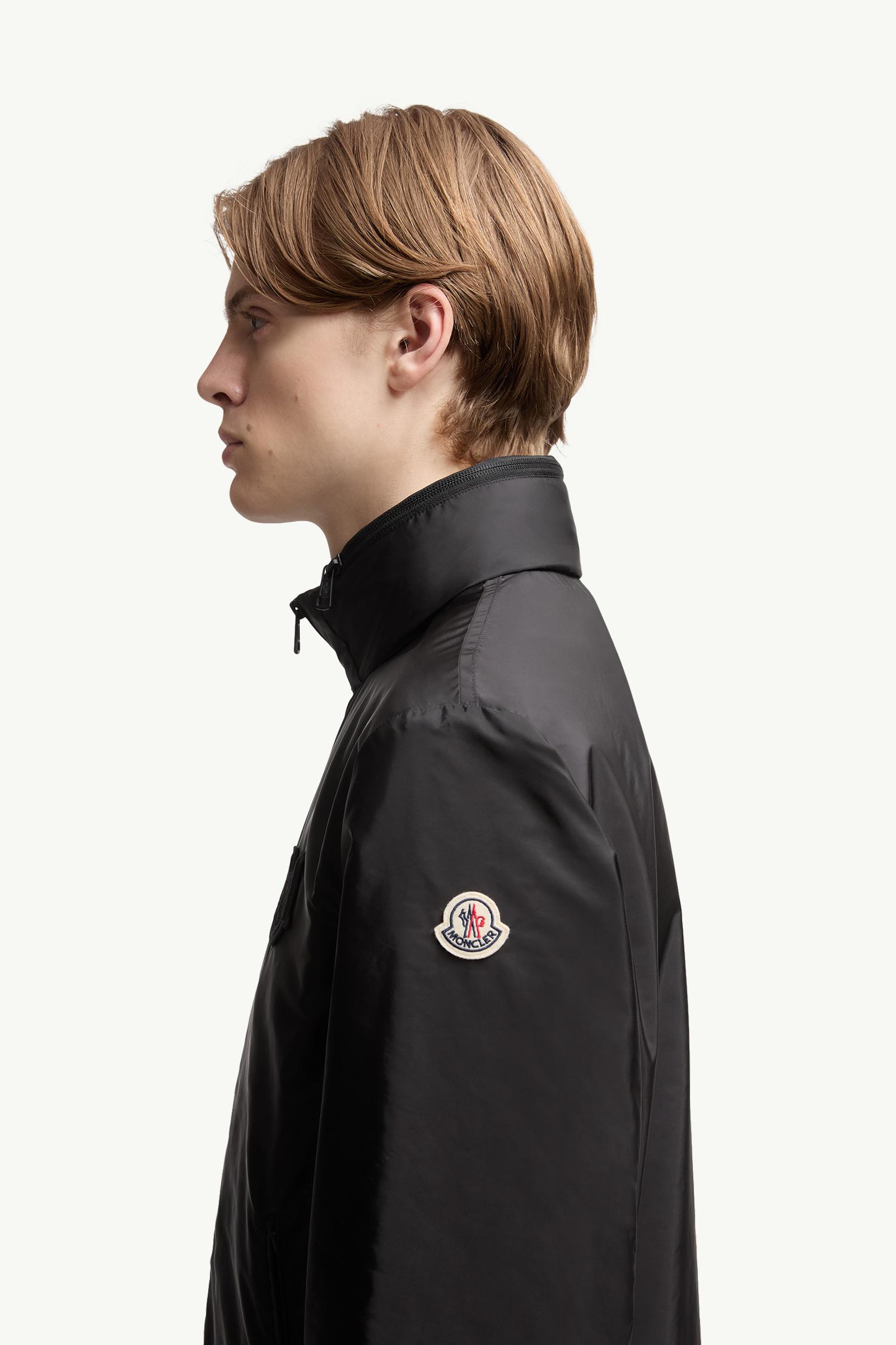 Black Ouge Jacket - Windbreakers & Raincoats for Men | Moncler US