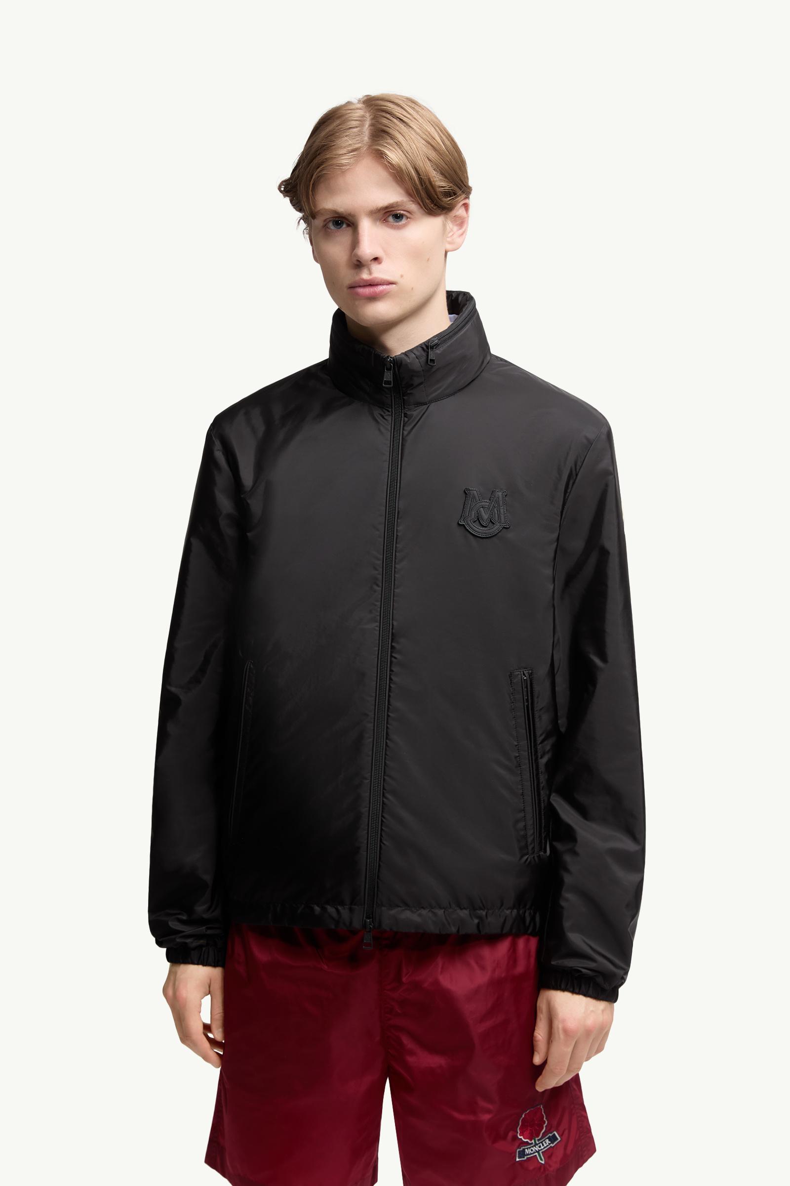 Black Ouge Jacket - Windbreakers & Raincoats for Men | Moncler US