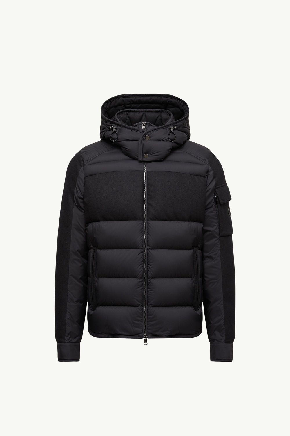 Barbustel Hooded Short Down Jacket Men Black Moncler 2
