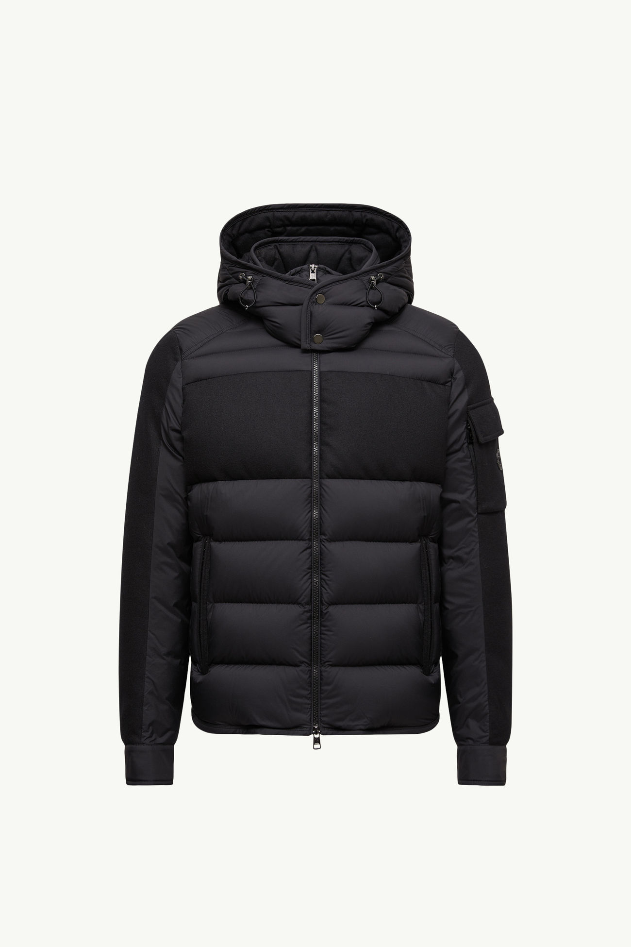 Barbustel Hooded Short Down Jacket Men Black Moncler 2