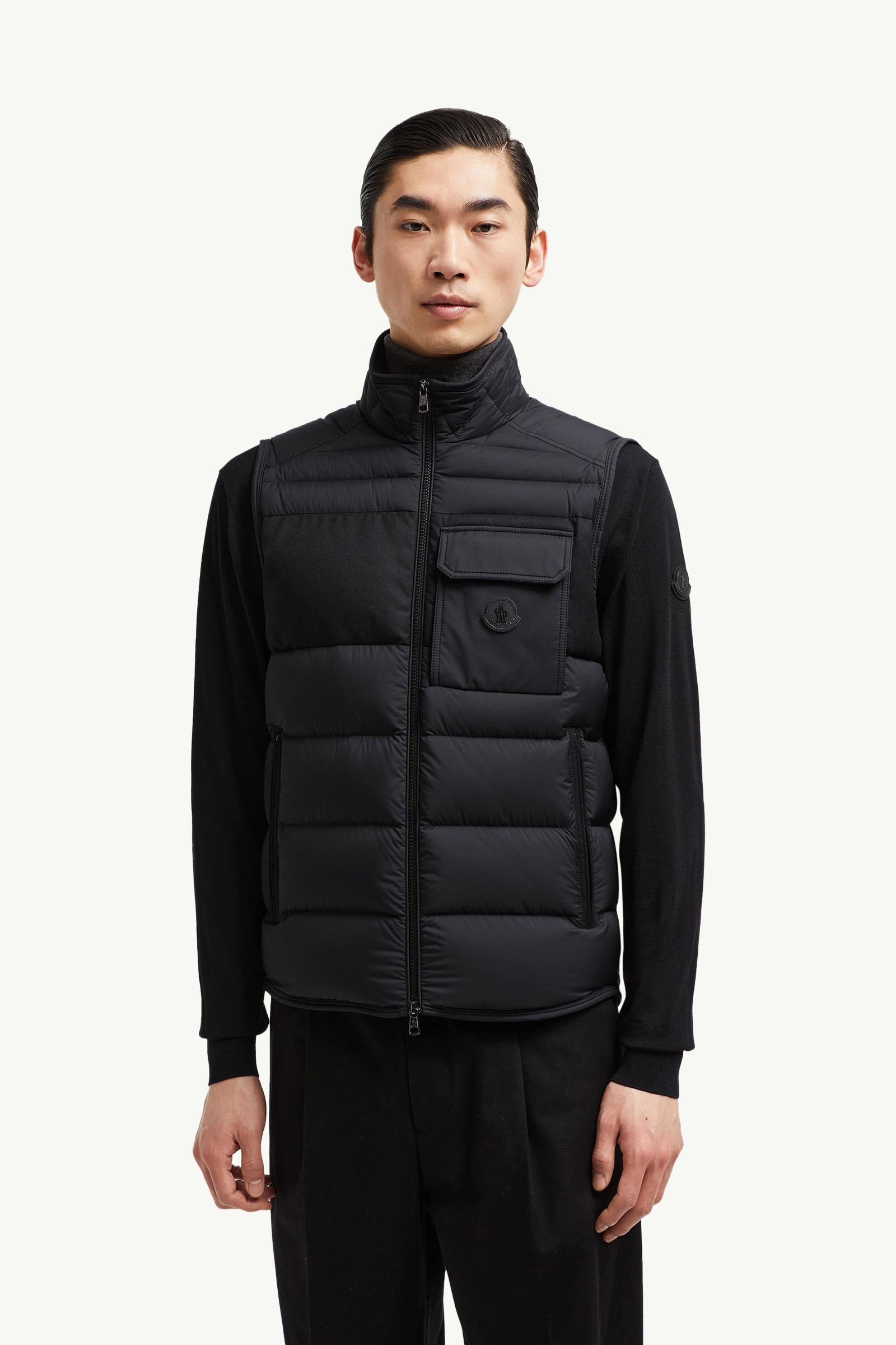 Estagnous Down Gilet Men Black Moncler 3