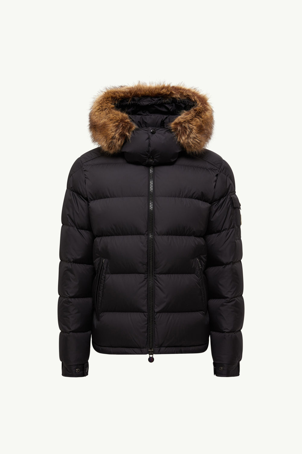 Mayaf Hooded Short Down Jacket Men Black Moncler 2