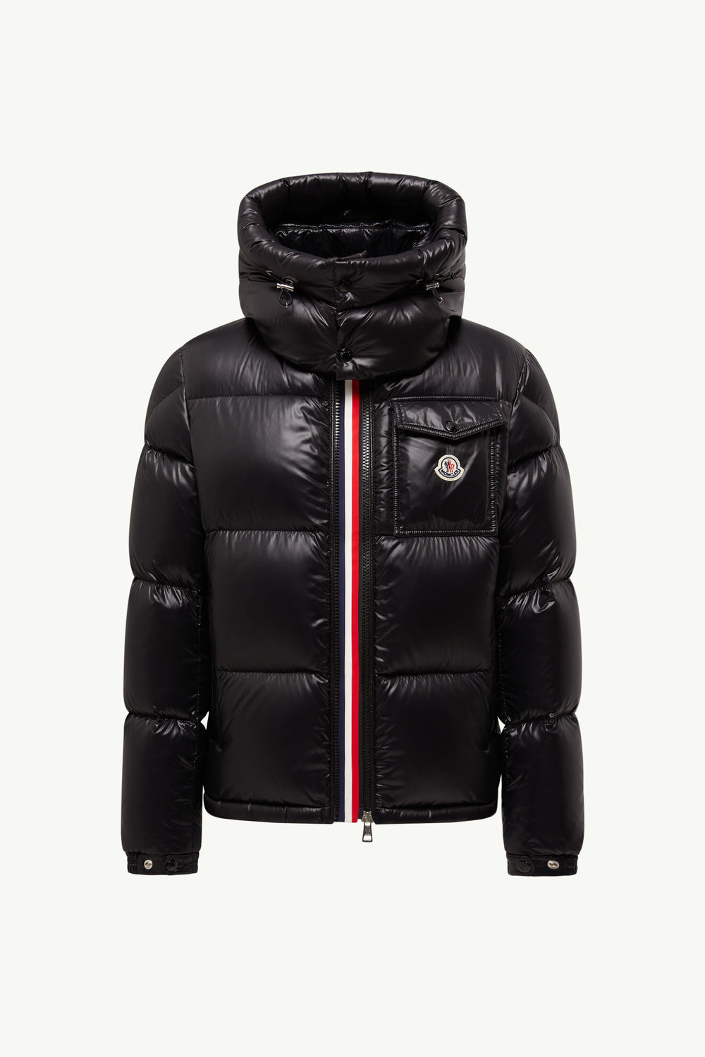 Montbeliard Hooded Short Down Jacket Men Black Moncler 2