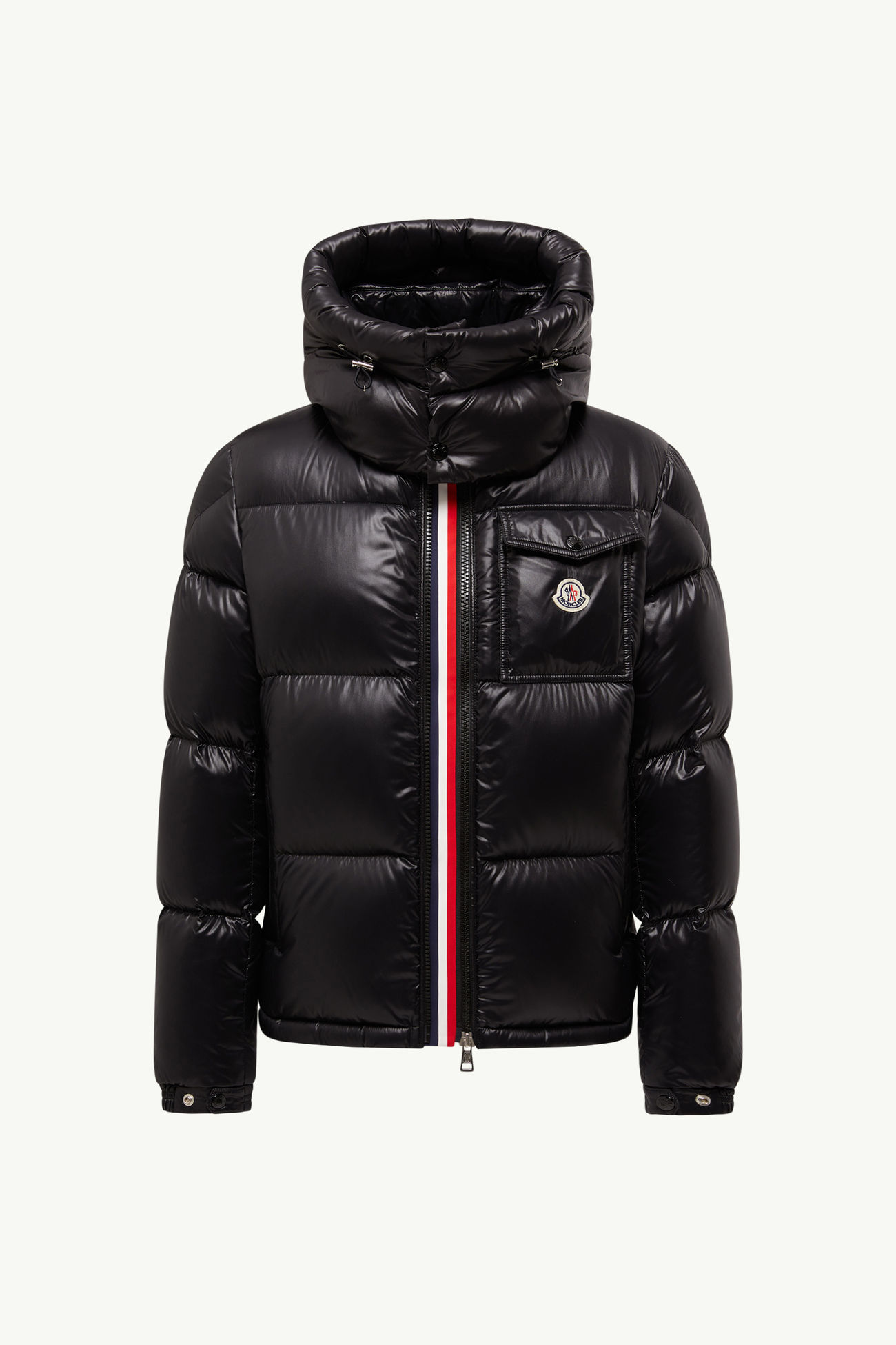Montbeliard Hooded Short Down Jacket Men Black Moncler 2