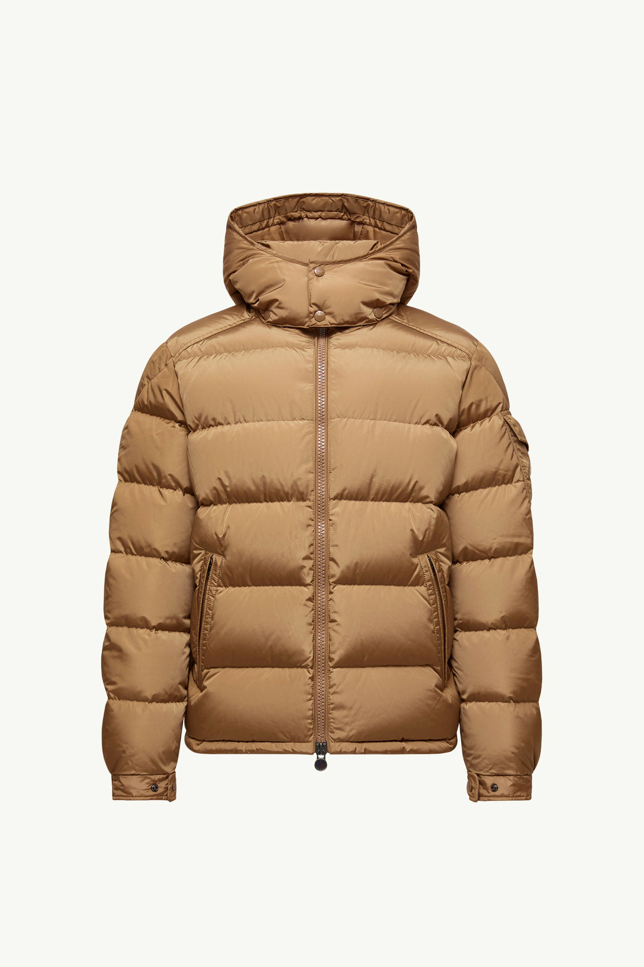 ベージュ Moncler Mayaショートダウンジャケット : ショートダウン 