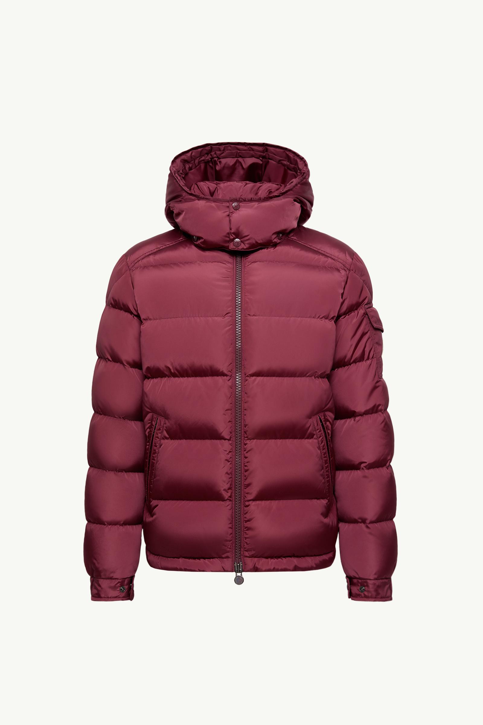 バーガンディー Moncler Mayaショートダウンジャケット : ショート