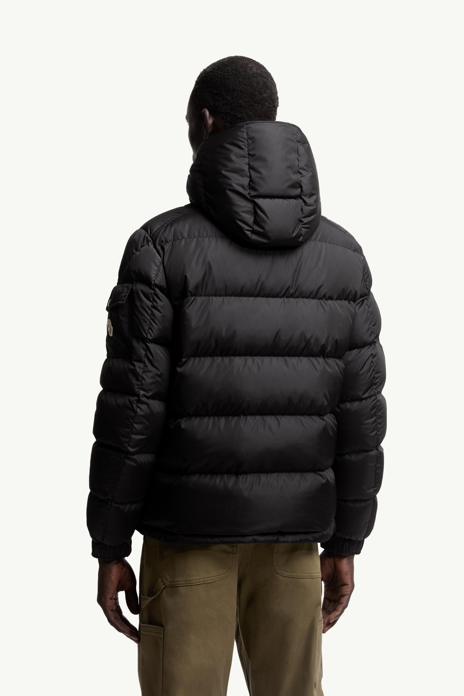 Black Moncler Maya Matte Short Down Jacket - Short Down