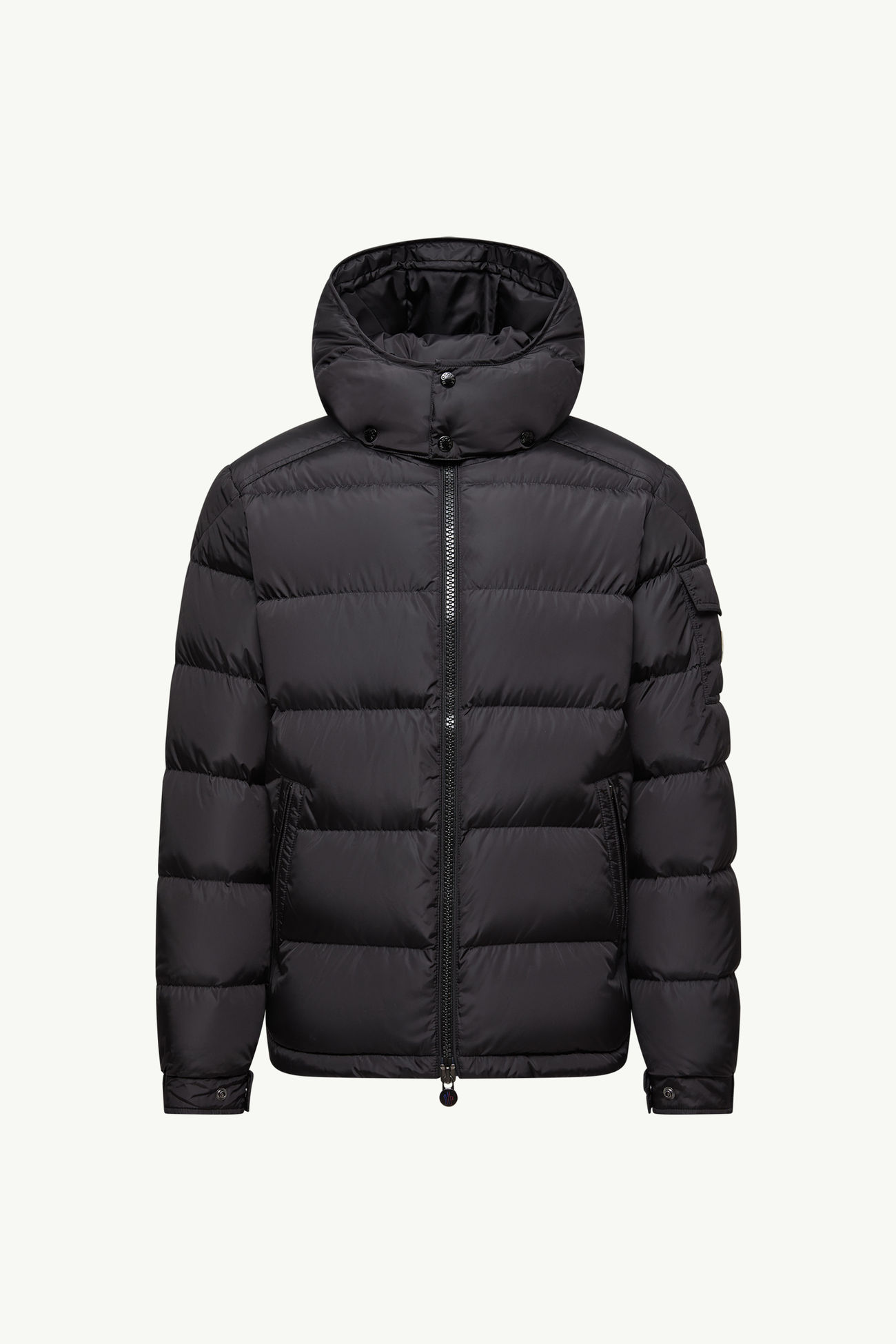 ブラック Moncler Mayaショートダウンジャケット : ショートダウン 