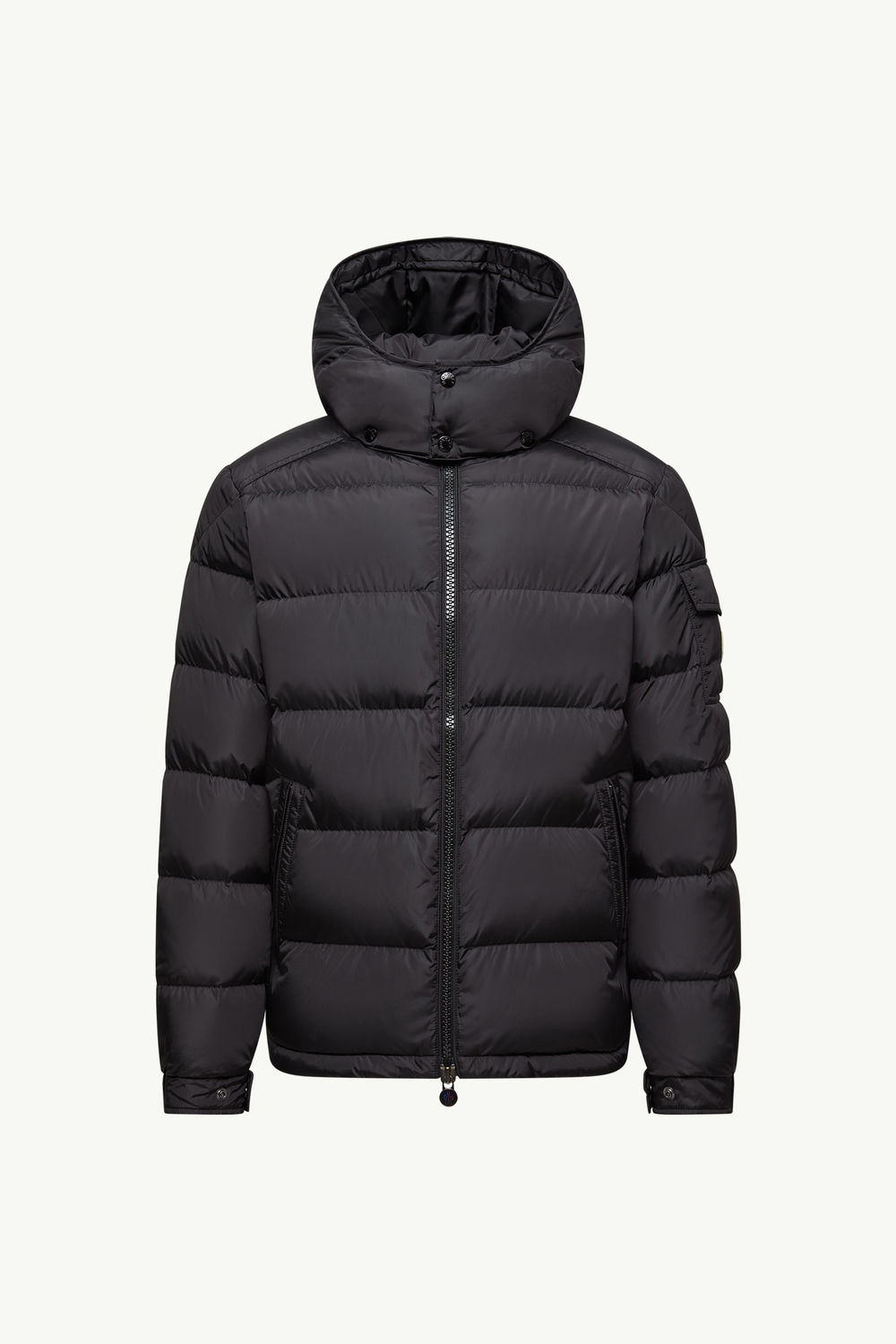 Moncler Maya Matte Short Down Jacket Men Black Moncler 2