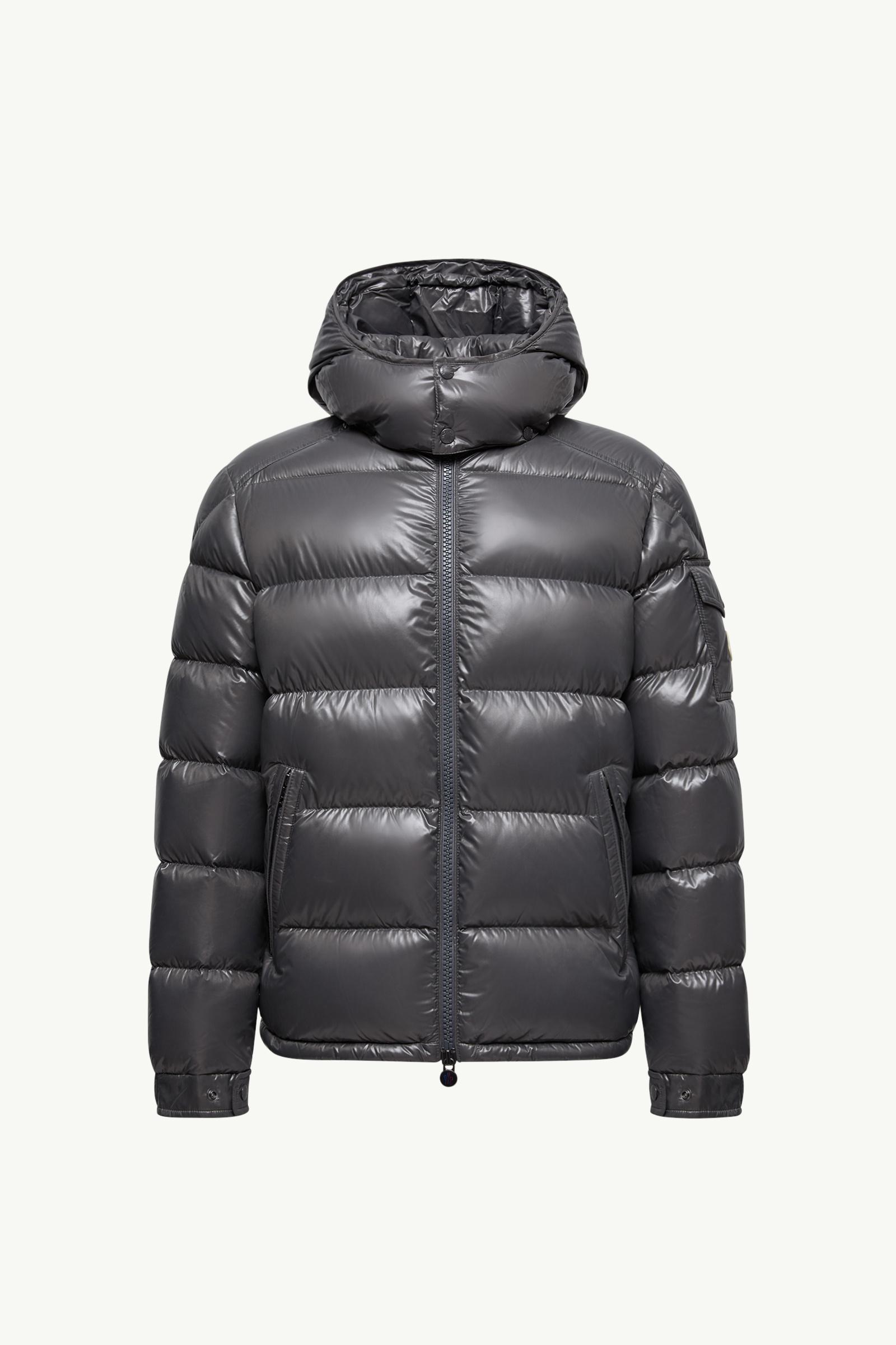 ダークグレー Moncler Mayaショートダウンジャケット : ショートダウン