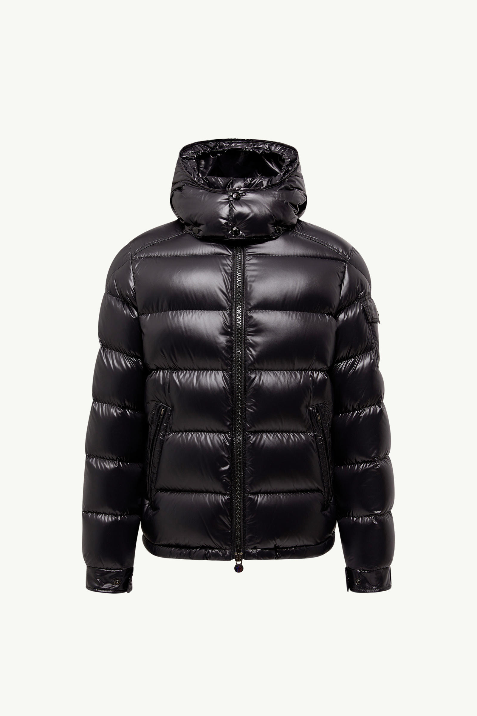 ブラック Moncler Mayaショートダウンジャケット : ショートダウン 