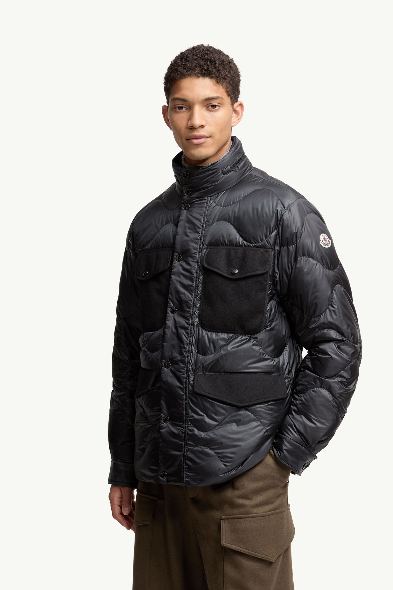 Boujean Reversible Down Field Jacket Men Black Moncler 3
