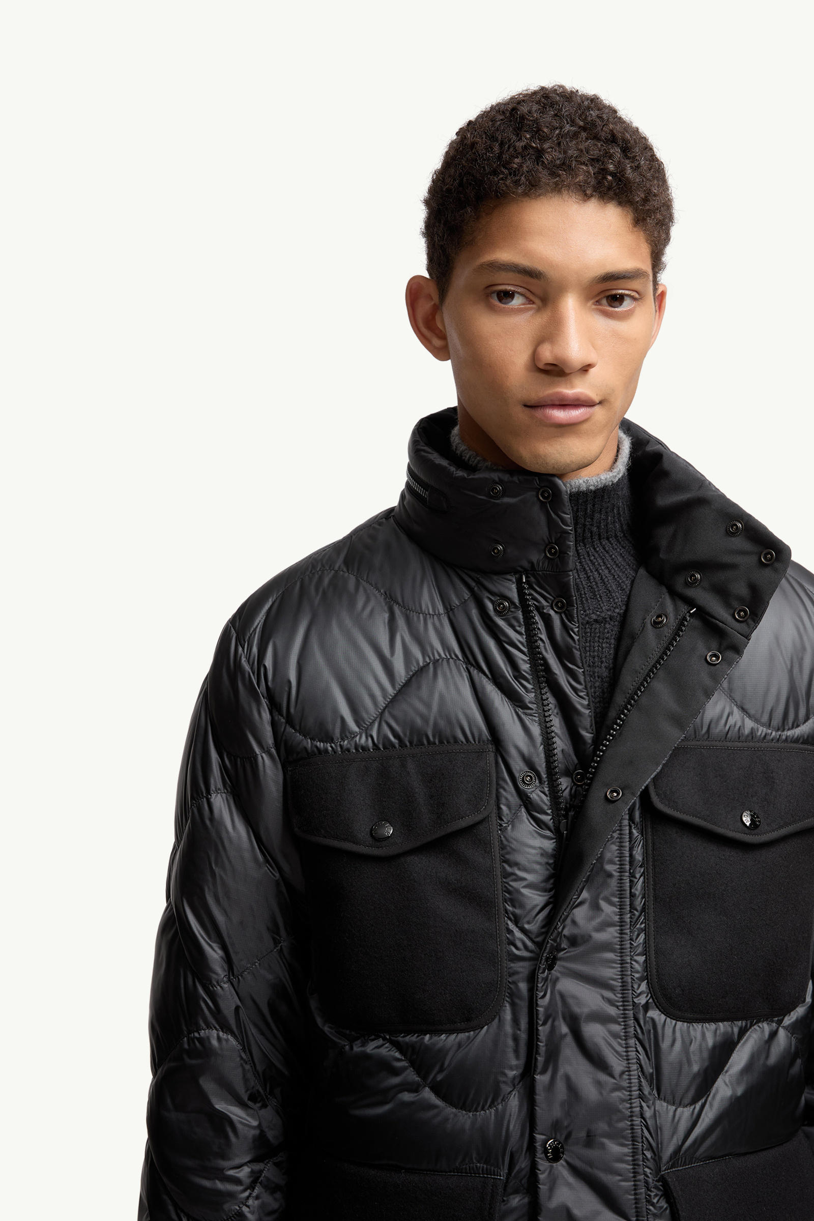 Boujean Reversible Down Field Jacket Men Black Moncler 8
