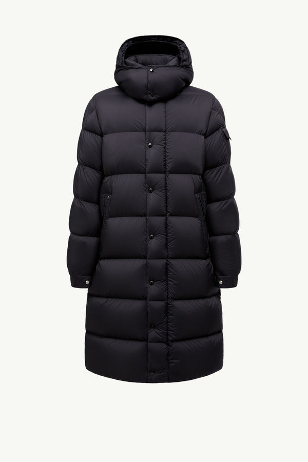 Hanoverian Hooded Long Down Jacket Men Black Moncler 2