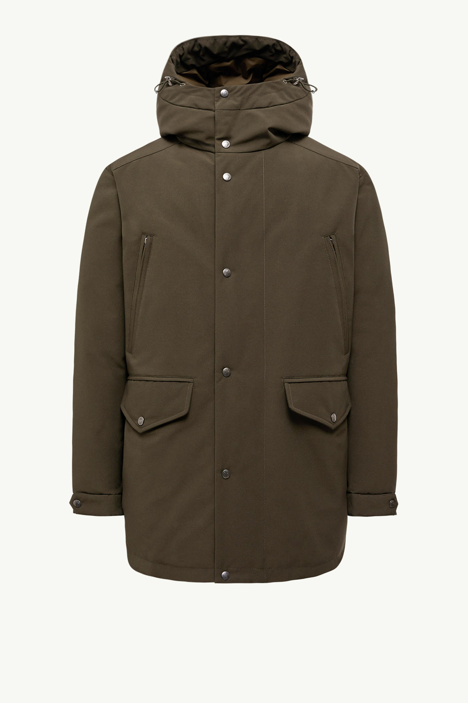 Plumífero corto con capucha Livradois Hombre Verde Oscuro Moncler 2