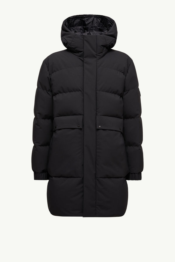 Avioth男士连帽长款羽绒夹克外套 男士 黑色 Moncler 2