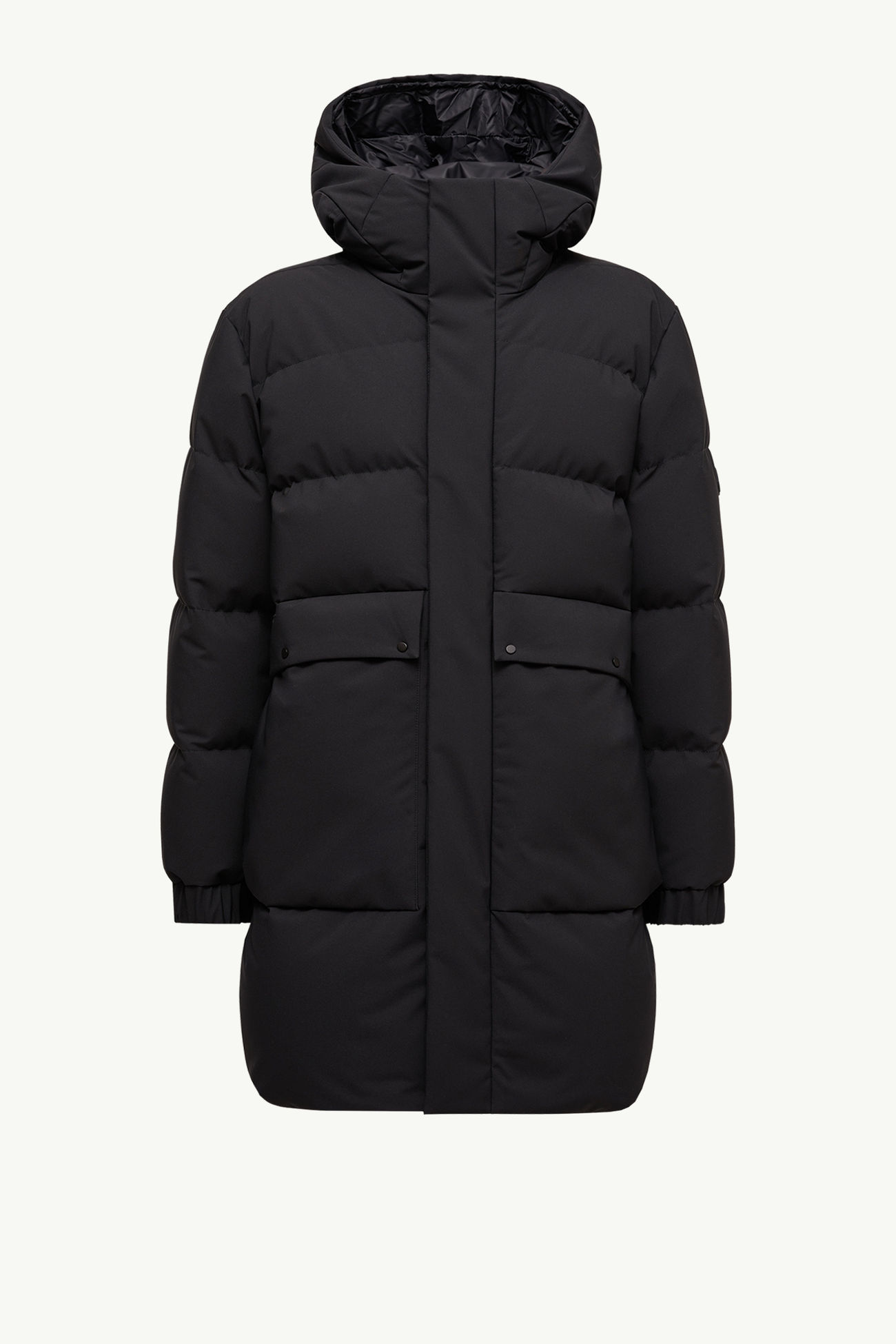Avioth連帽長身羽絨外套 男士 黑色 Moncler 2