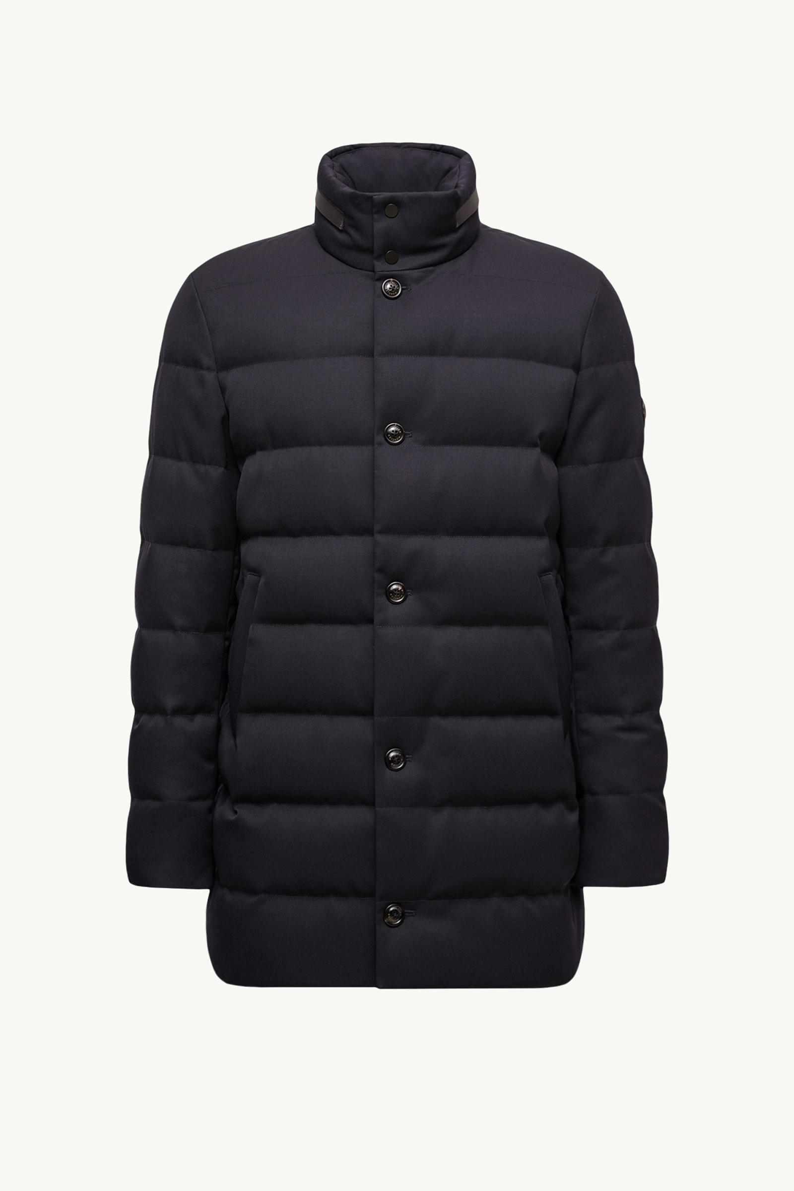 〈 MONCLER 〉Nylon Long Hooded Spring Coat Moncler Nylon hooded down jacket | The Fashion Square