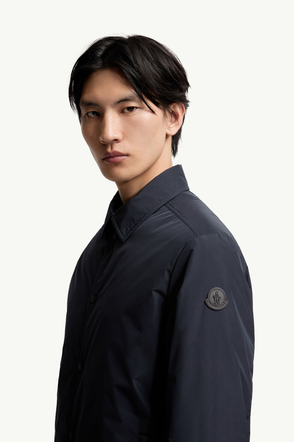 Gascogne  Down Shirt Jacket Men Navy Blue Moncler 1