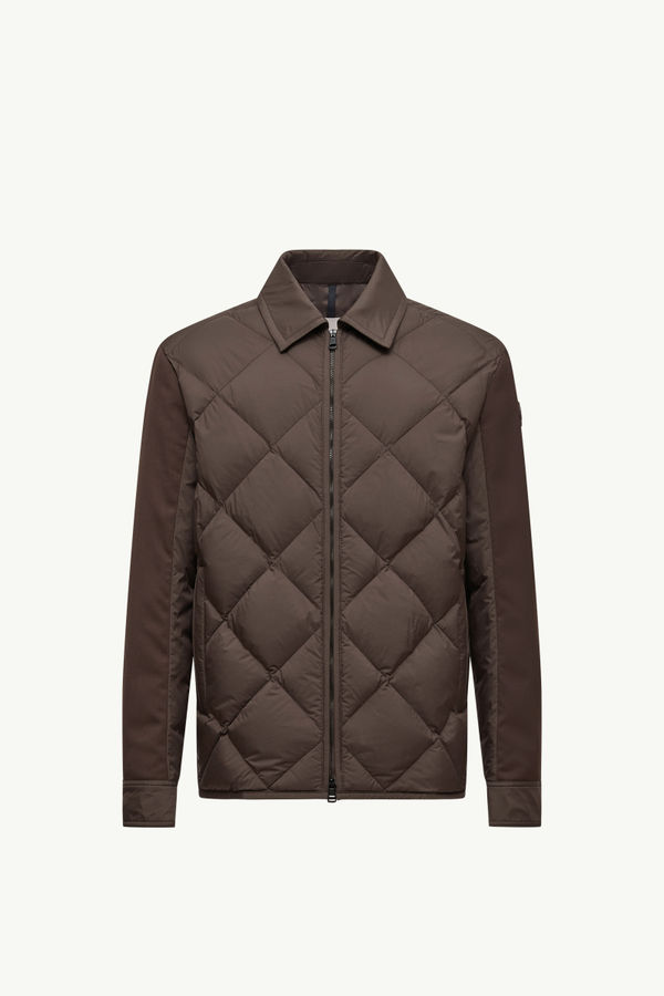 Aiguille ダウンシャツジャケット メンズ ブラウン Moncler 2