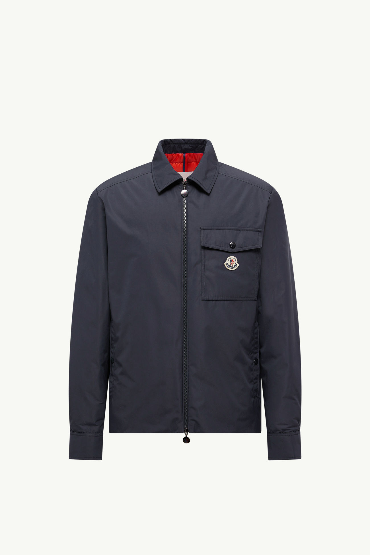 Vigeon Down Shirt Jacket Men Blue Moncler 2