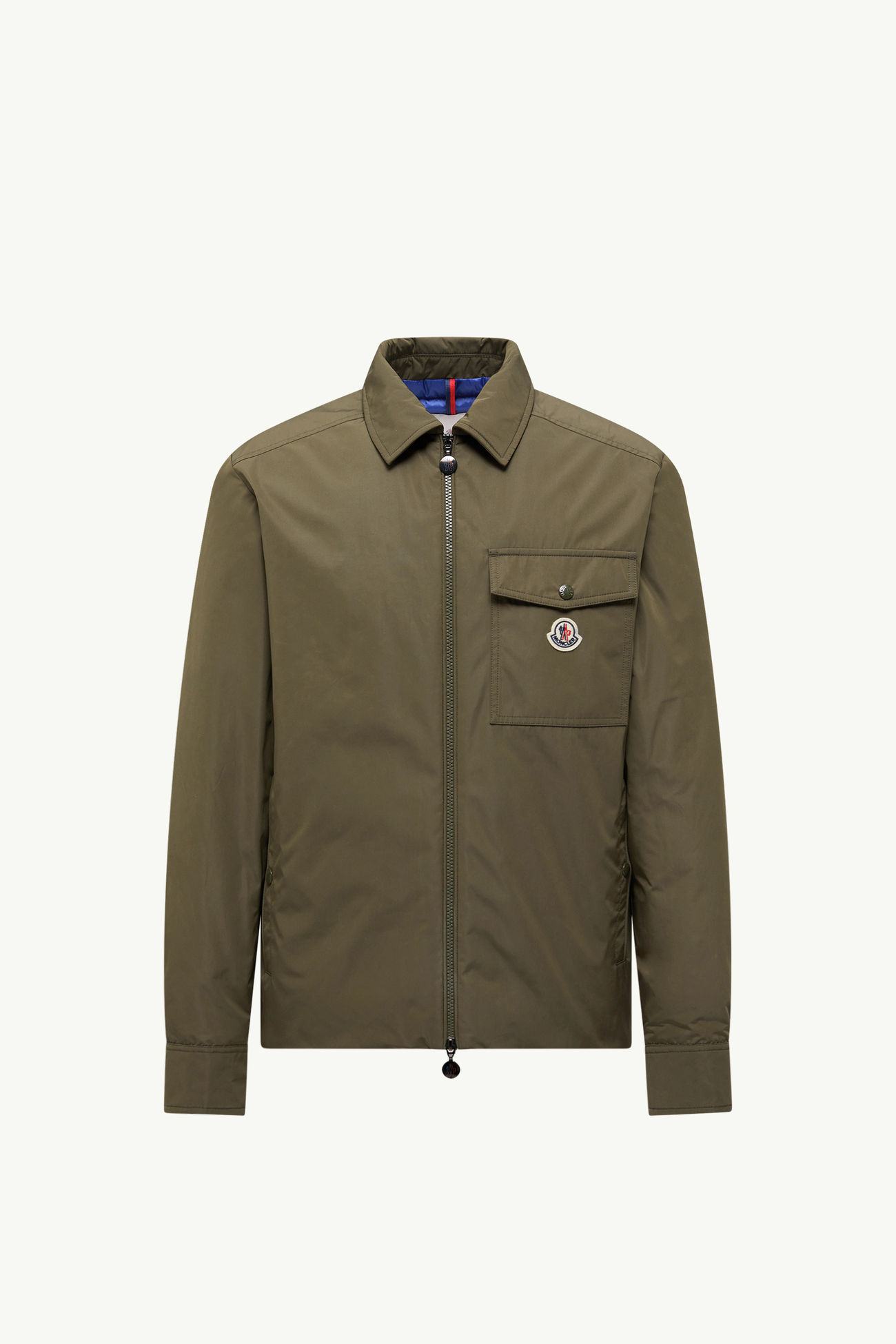Chaqueta camisera con plumón Vigeon Hombre Verde Oliva Moncler 2