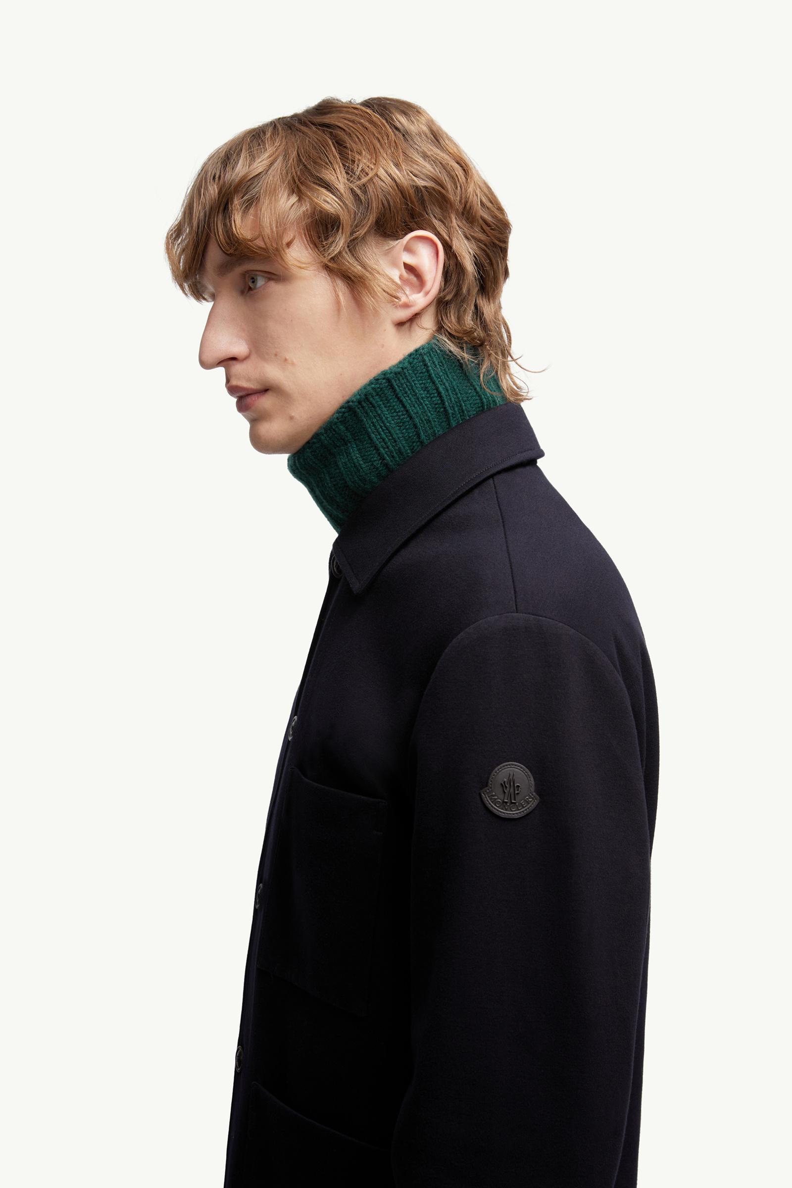 Cabalian Shirt Jacket Men Blue Moncler 1