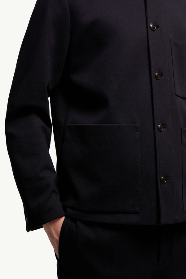 Cabalian Shirt Jacket Men Blue Moncler 6