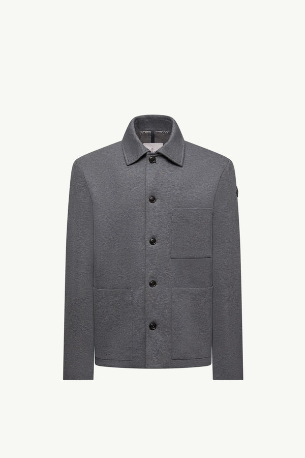 Cabalian Shirt Jacket Men Gray Moncler 2
