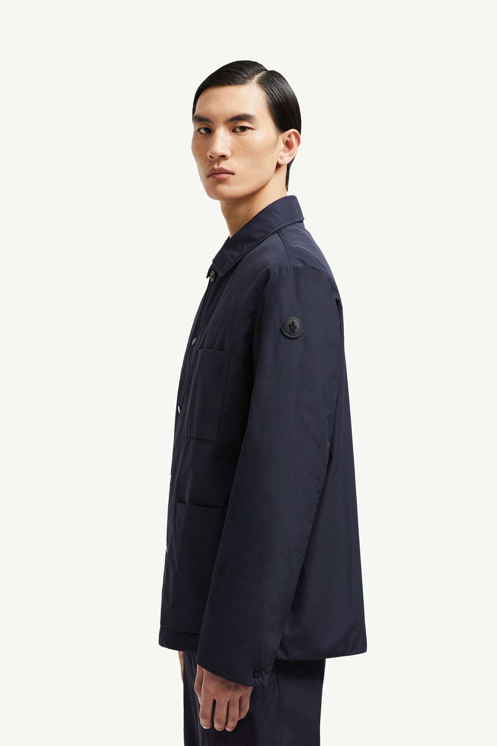 Cougourde Down Shirt Jacket Royal Blue Moncler 1
