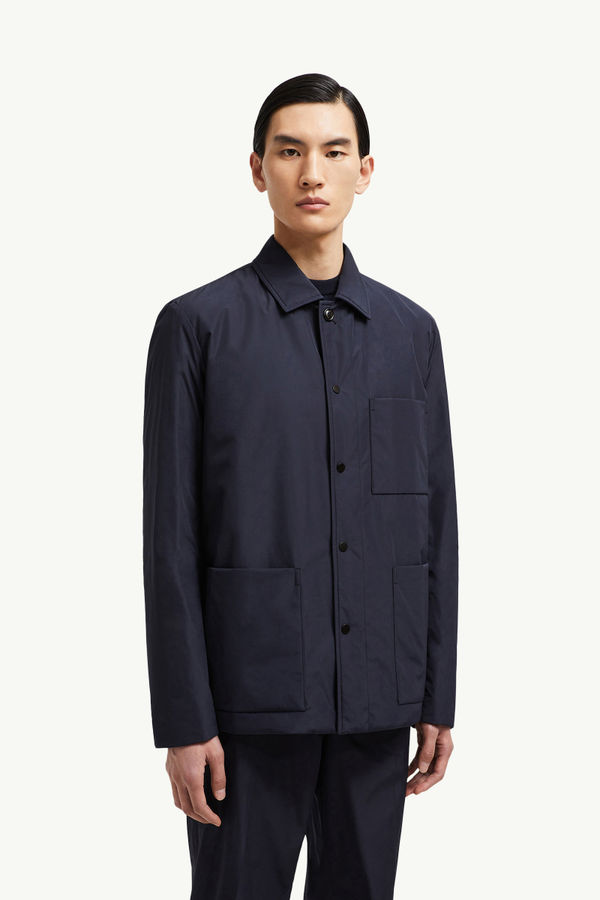 Cougourde ダウンシャツジャケット ロイヤルブルー Moncler 3