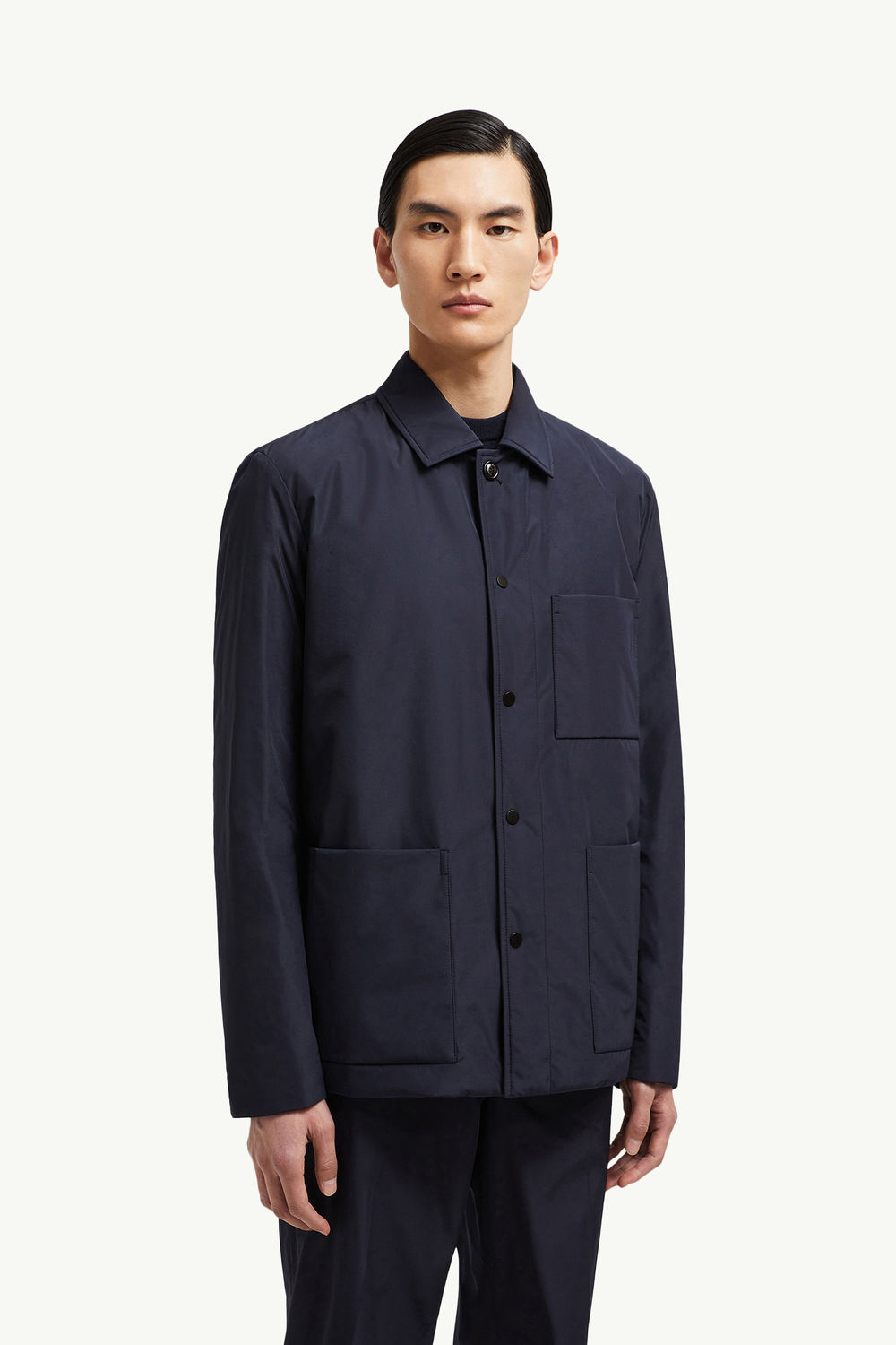 Doudoune-chemise Cougourde Bleu Royal Moncler 3