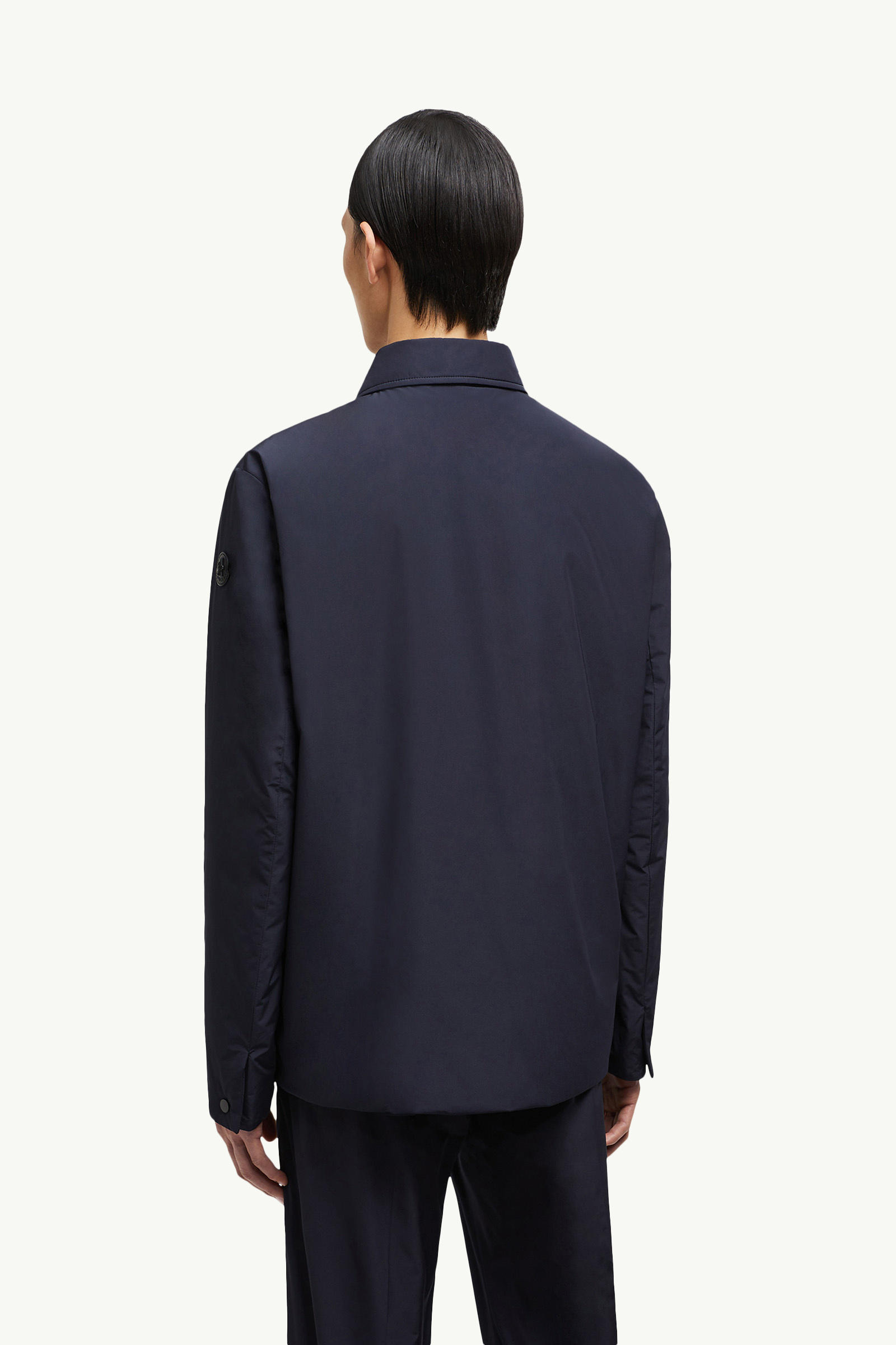 Cougourde Down Shirt Jacket Royal Blue Moncler 4